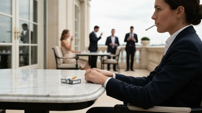 L'influence des amis fumeurs