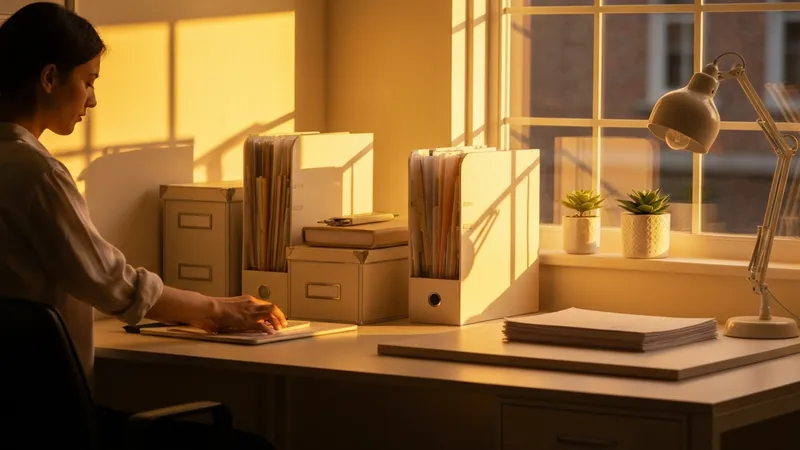 Réduction du stress par l'organisation